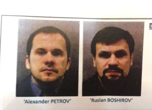 Российские спецслужбы отыскали подозреваемых по “делу Скрипалей”