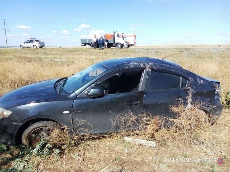 Жительница Самары угодила в серьезную аварию в Волгоградской области