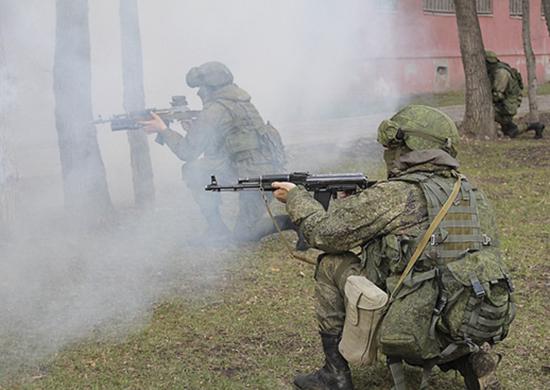 Волгоградские военные отразили нападение условных диверсантов