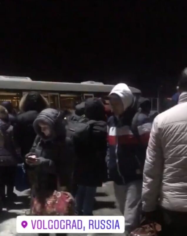 В аэропорту Волгограда задымился автобус с пассажирами из Москвы