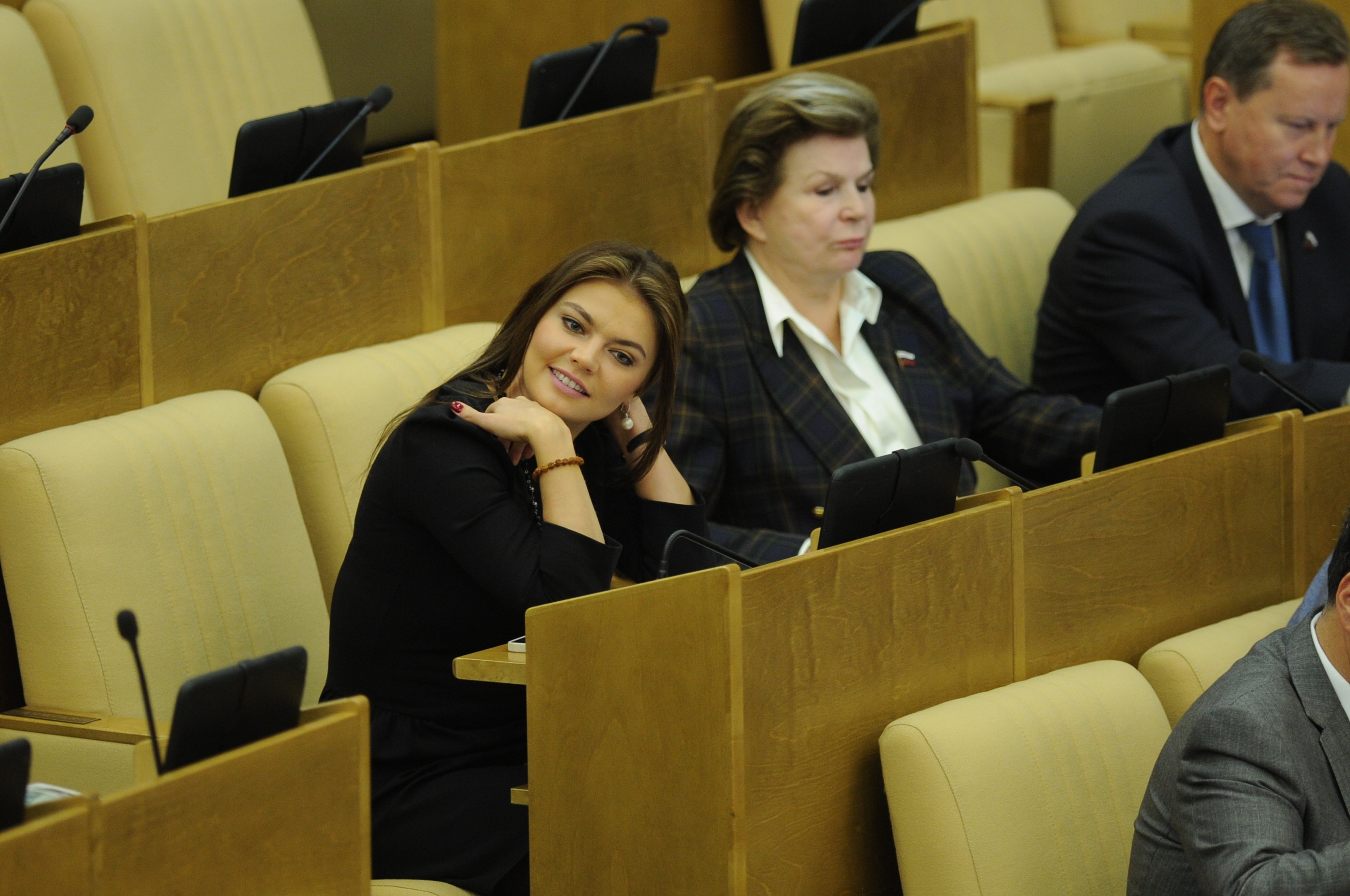 Алина Кабаева в Госдуме