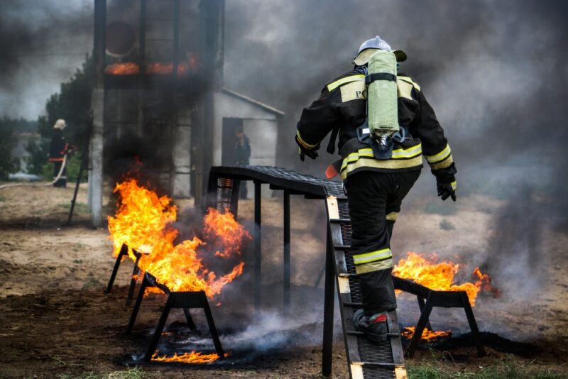 Волгоградских пожарных испытали на психологическую устойчивость