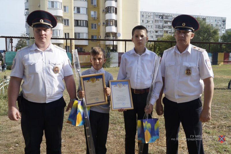 В Волгограде школьники помогли задержать рецидивиста