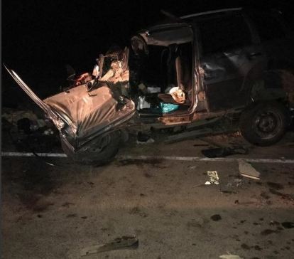 Машина всмятку: на волгоградской трассе из-за усталости водителя погибли двое пассажиров