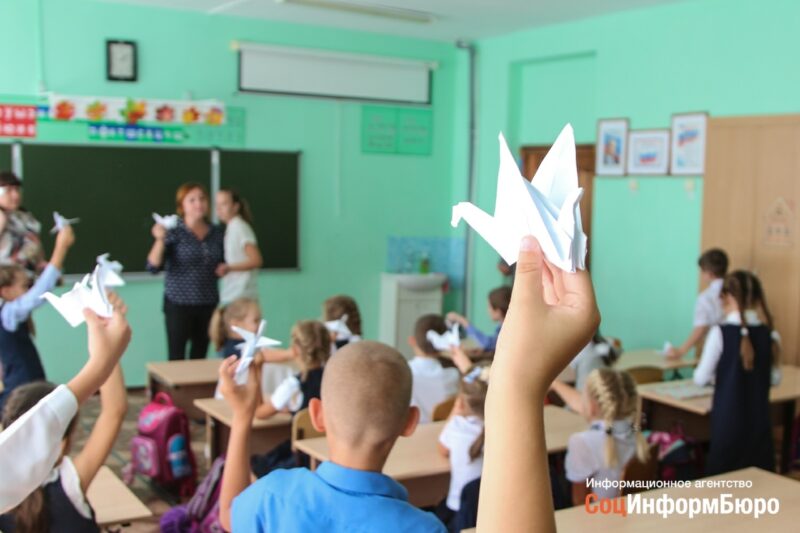 Школьники Городищенского района приняли участие в акции "Ангелы Беслана"