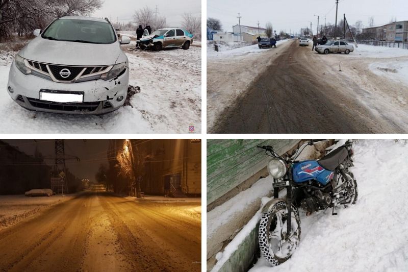 На дороги Волгоградской области высыпали больше 400 тысяч тонн реагентов