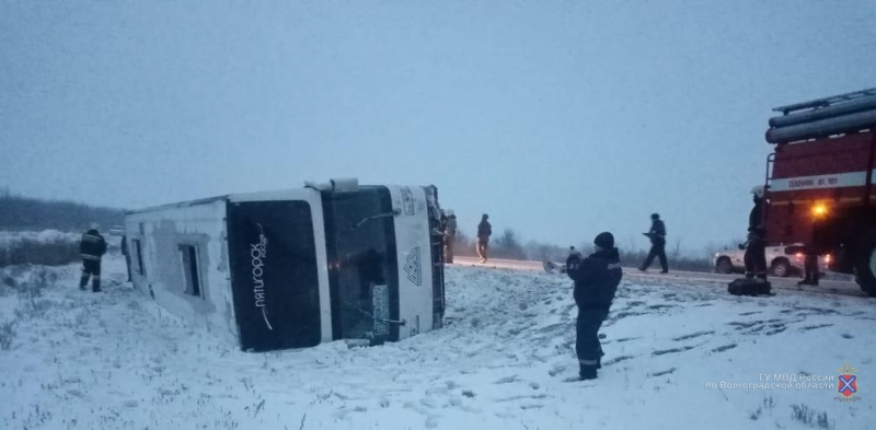 МВД опубликовало подробности ДТП с автобусом «Саратов-Пятигорск»