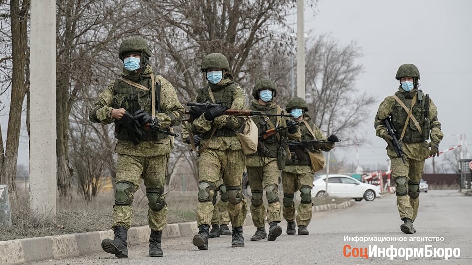 Под Волгоградом военные отрепетировали действия при угрозе распространения вирусной инфекции