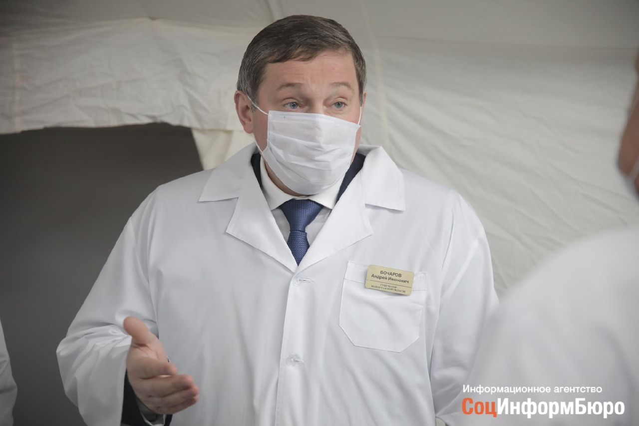 В Волгограде инсценировали госпитализацию больных коронавирусом