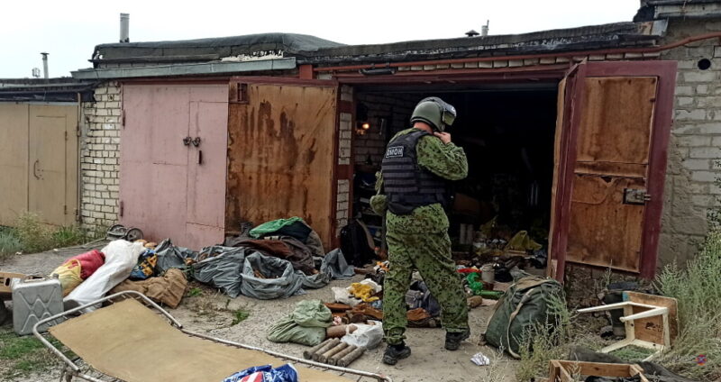 В гараже 45-летнего рецидивиста из Волгограда нашли гигантский арсенал оружия