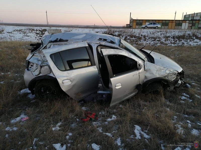 Две смерти зарегистрированы на дорогах Волгоградской области