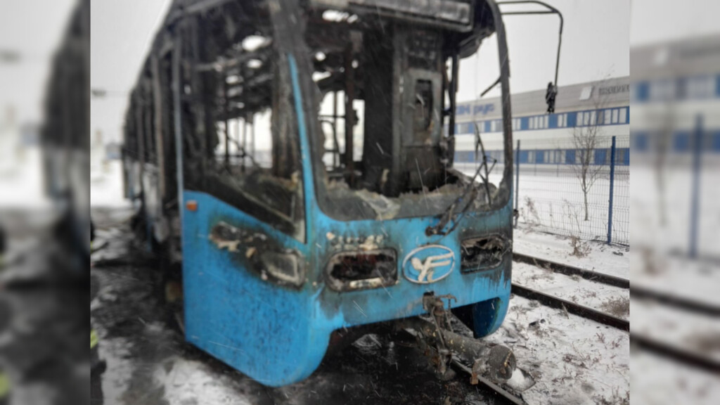 Названа причина возгорания “московского” трамвая в Волжском