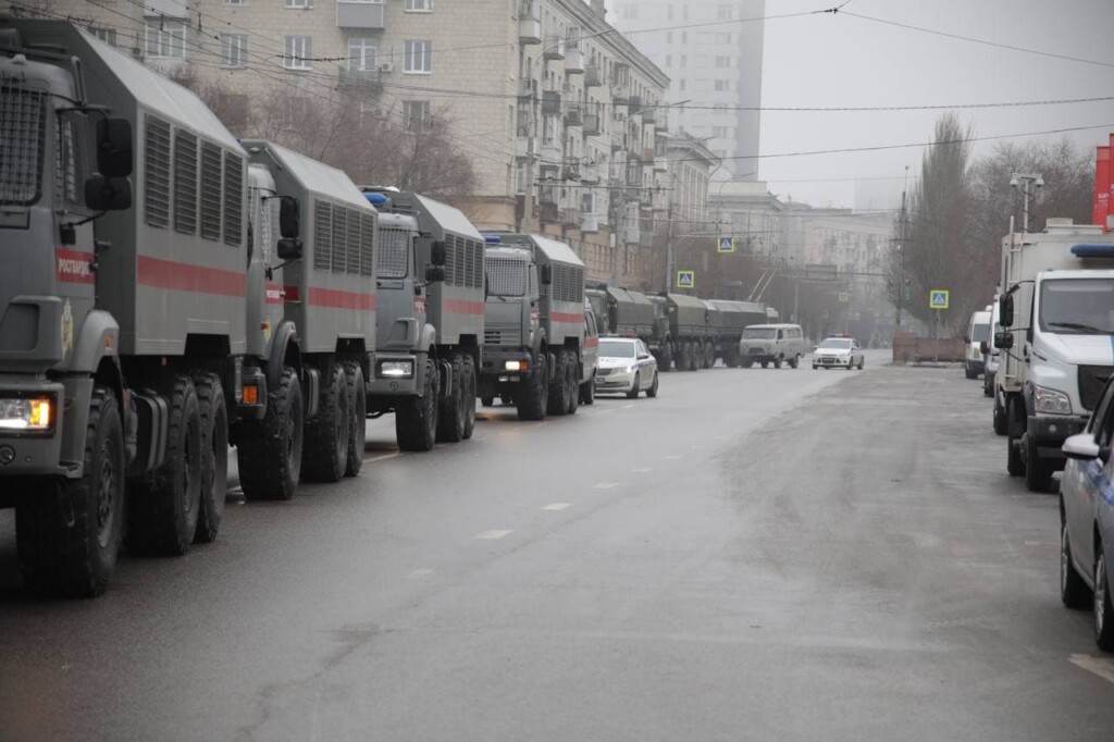"Самых буйных задержали, остальные разошлись": акция протеста в Волгограде 31 января продлилась 15 минут