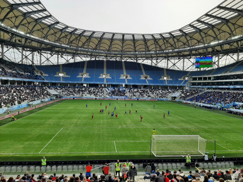 14 тысяч зрителей посетили игру “Ротора” и “Локомотива” на “Волгоград Арене”
