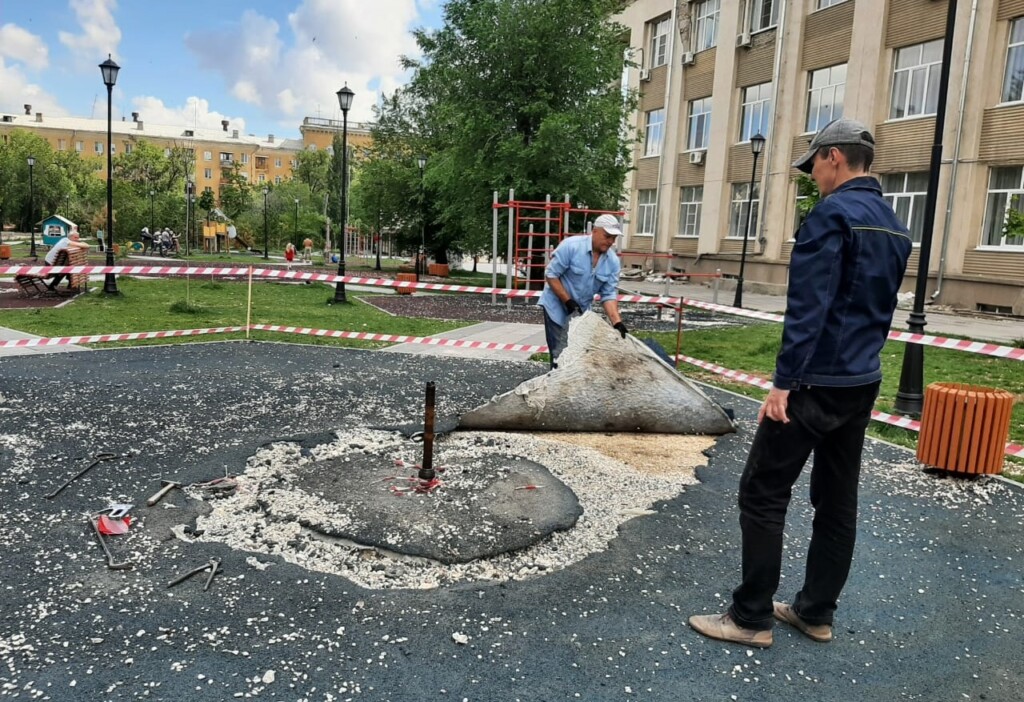 В Тракторозаводском районе устраняют ущерб, причиненный вандалами