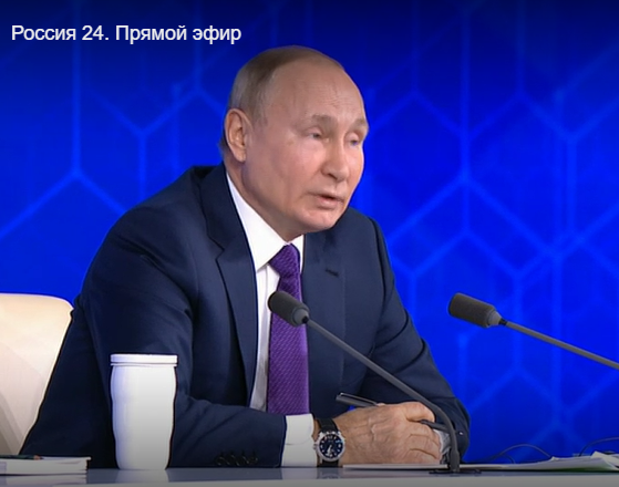 Прямая линия/пресс-конференция Путина состоятся 14 декабря