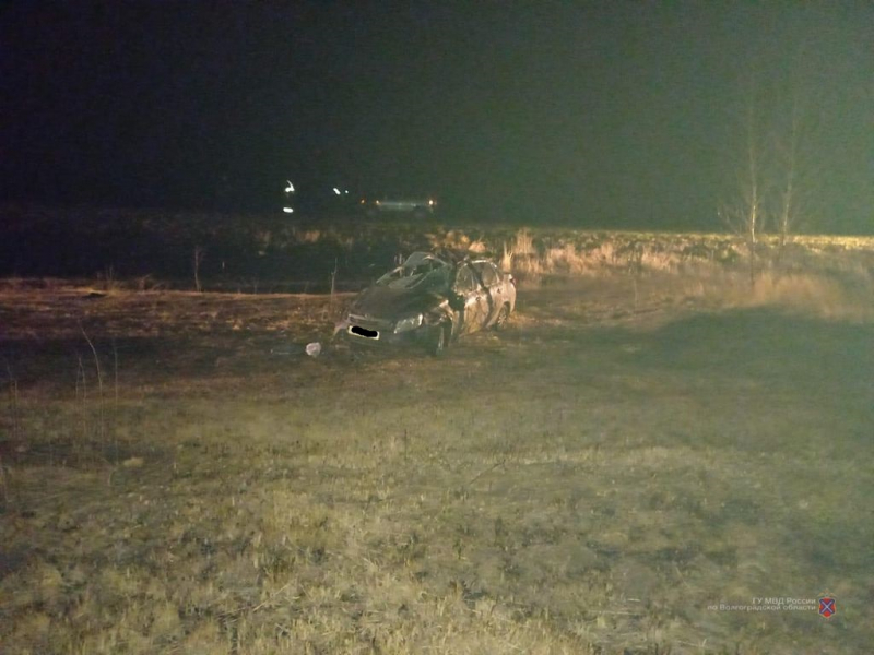 В авариях в Волгоградской области в погибли двое пассажиров «Лада Гранта»