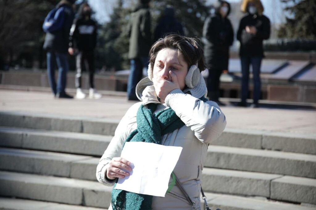 В центре Волгограда задержали 48 участников несанкционированной акции
