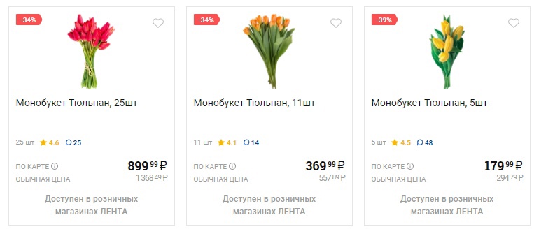 «Суперцена!»: Цены на тюльпаны в Волгограде шокируют горожан