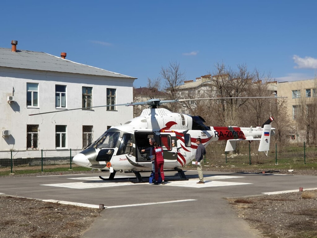 Вертолеты санавиации в Волгоградской области смогут садиться теперь и по ночам
