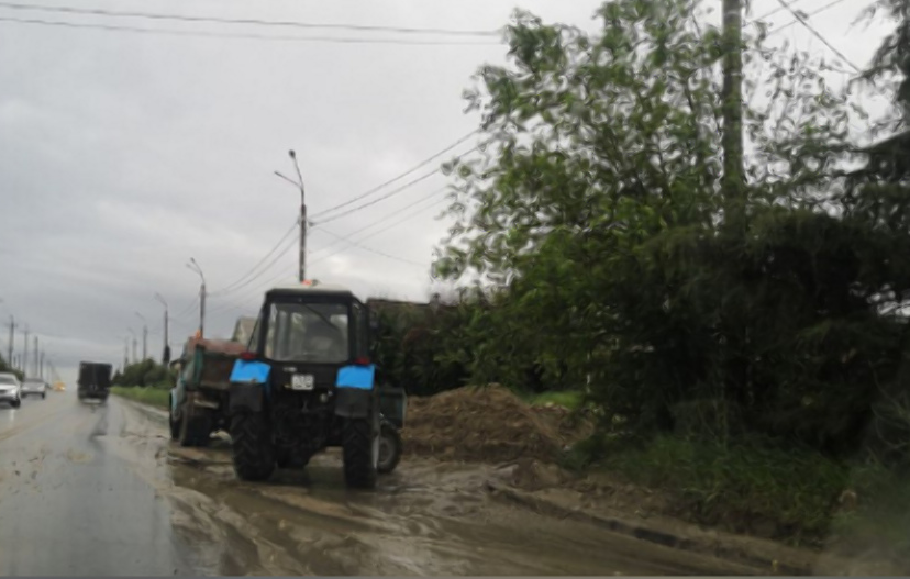 В Волгоградской области из-за ливня затопило Камышин