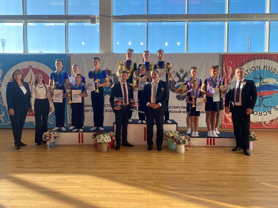Волгоградская акробатическая команда одержала победу на международном турнире