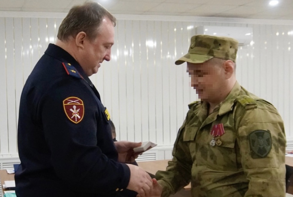 Волгоградец генерал-майор полиции Юрий Тупиков награжден медалью Жукова