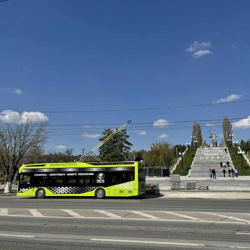 В Волгограде стартуют испытания электробуса «Генерал» 