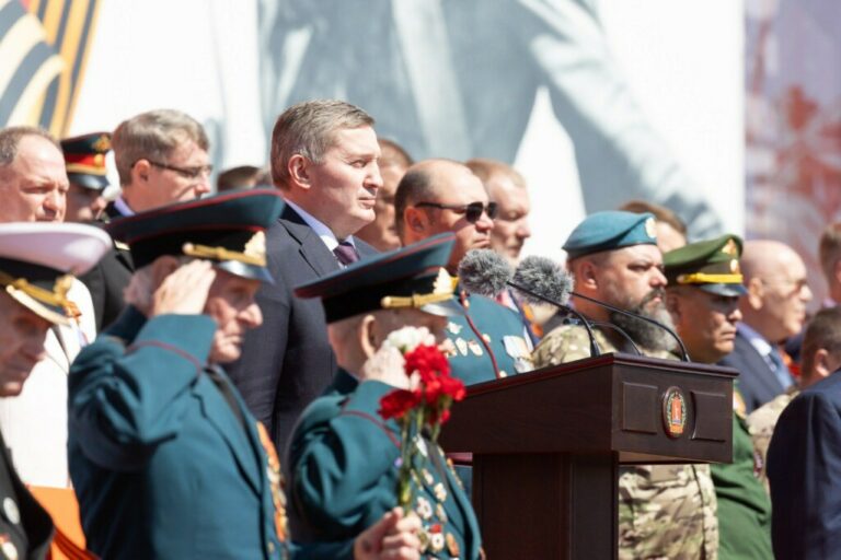 Торжественный парад прошёл в Волгоградской области