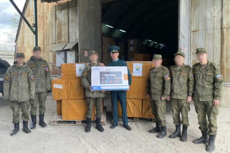 Астраханская таможня передала конфискованные товары на нужды специальной военной операции
