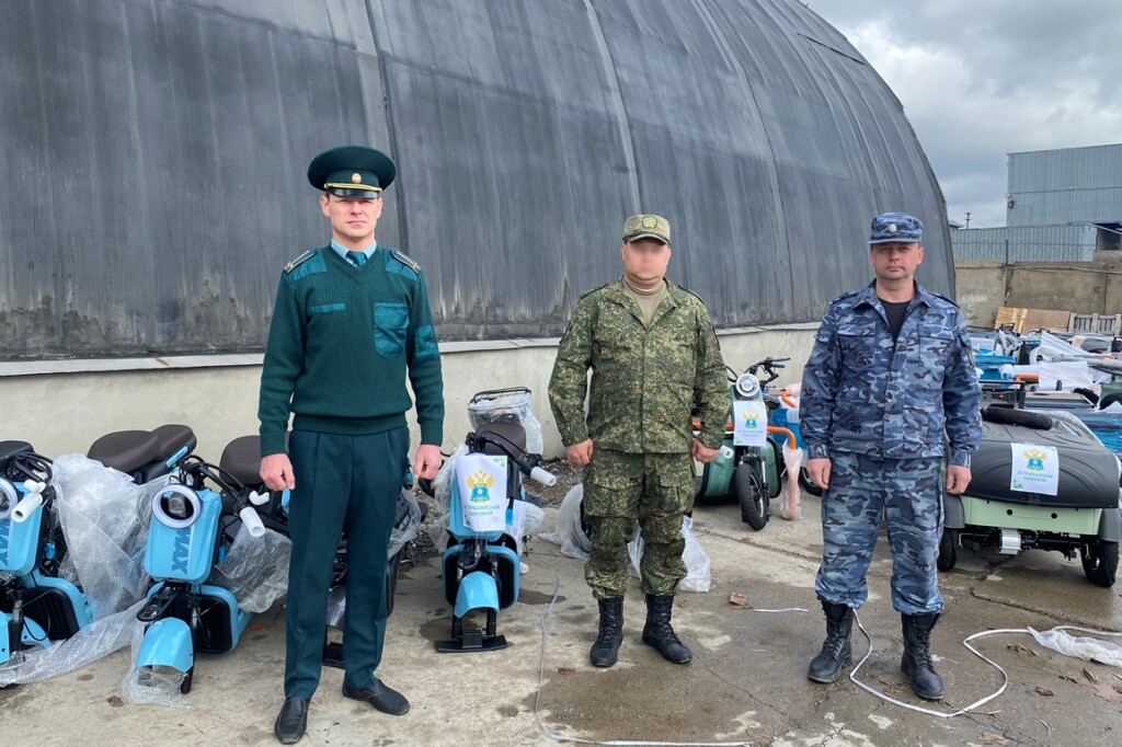 Конфискованная техника передана армии